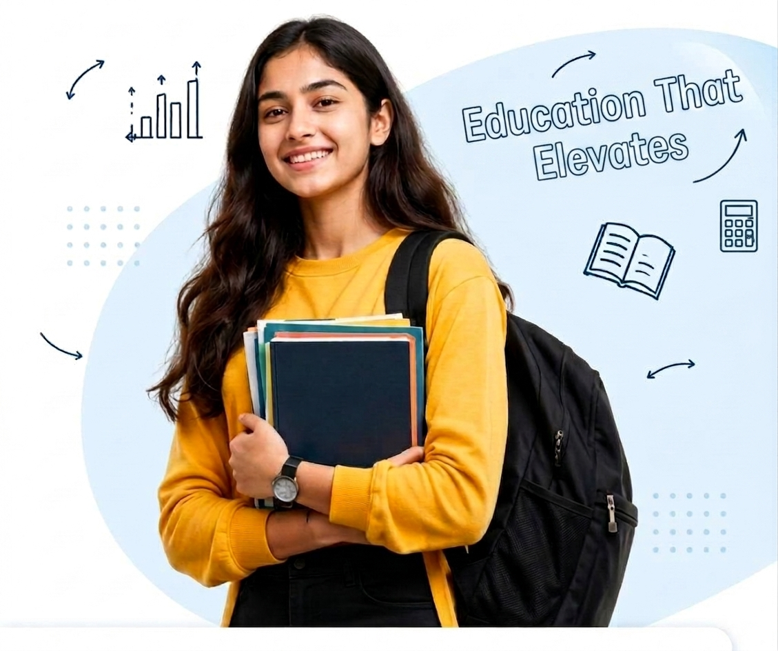 Class 11 and 12 Commerce student studying Accounts